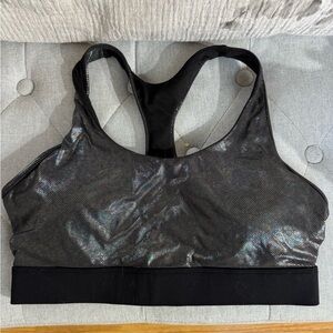 Zyia Women's Black/disco Sports Bra